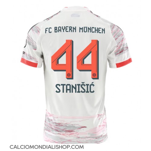 Maglie da calcio Bayern Munich Josip Stanisic #44 Seconda Maglia 2025-26 Manica Corta